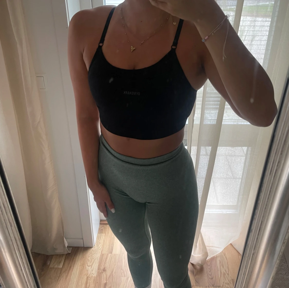 Svart sport-bh  - 91