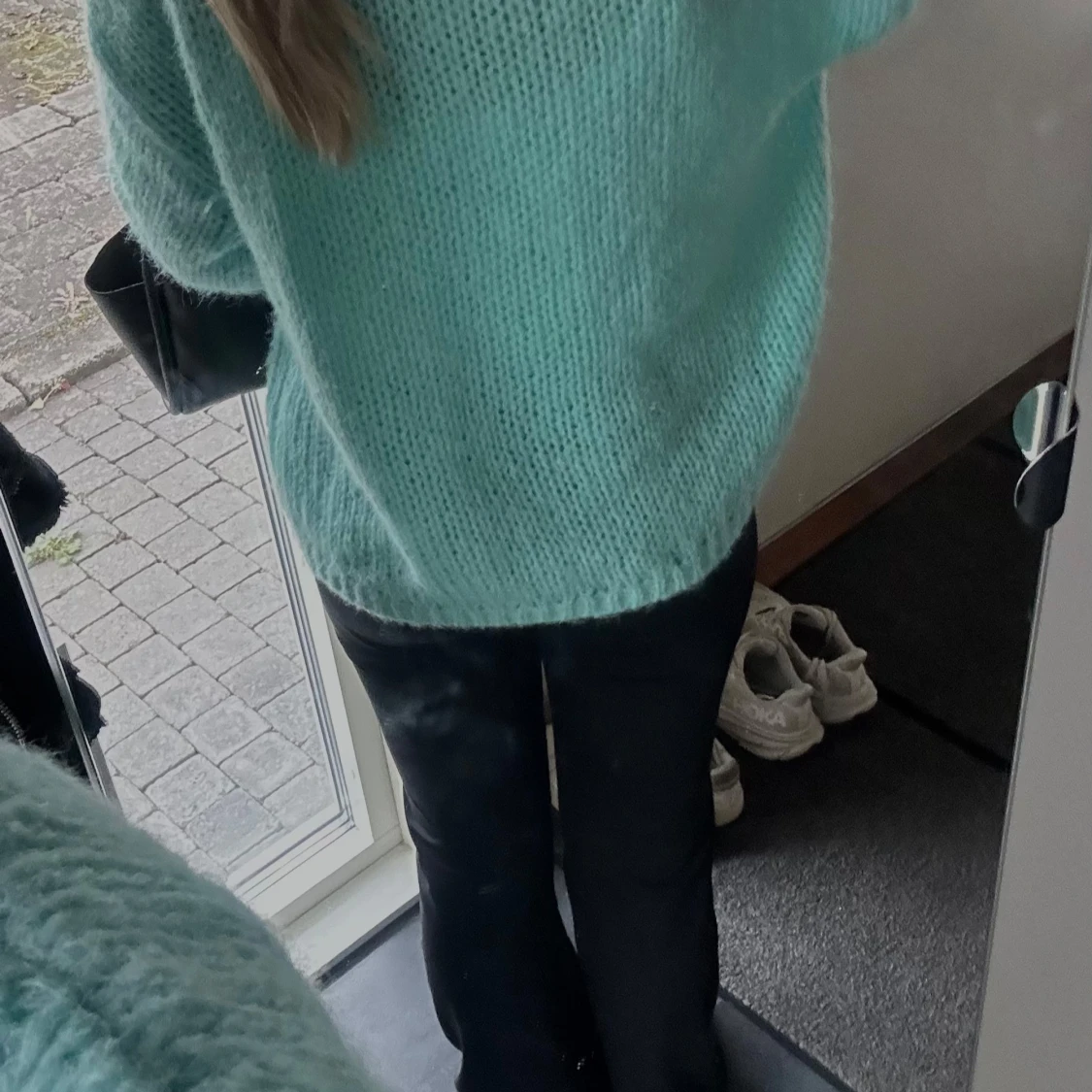 turkos stickad  - 91