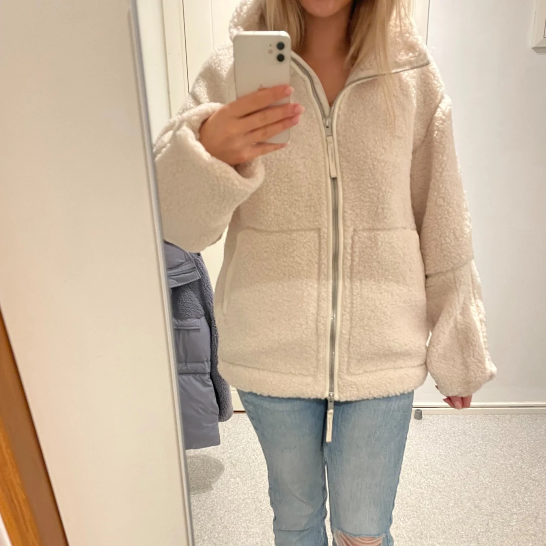 Populär teddy jacka - 90