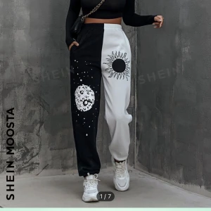 Mjukisbyxor - Inte superbra skick, ganska noppiga därmed priset, långa i benen och sköna