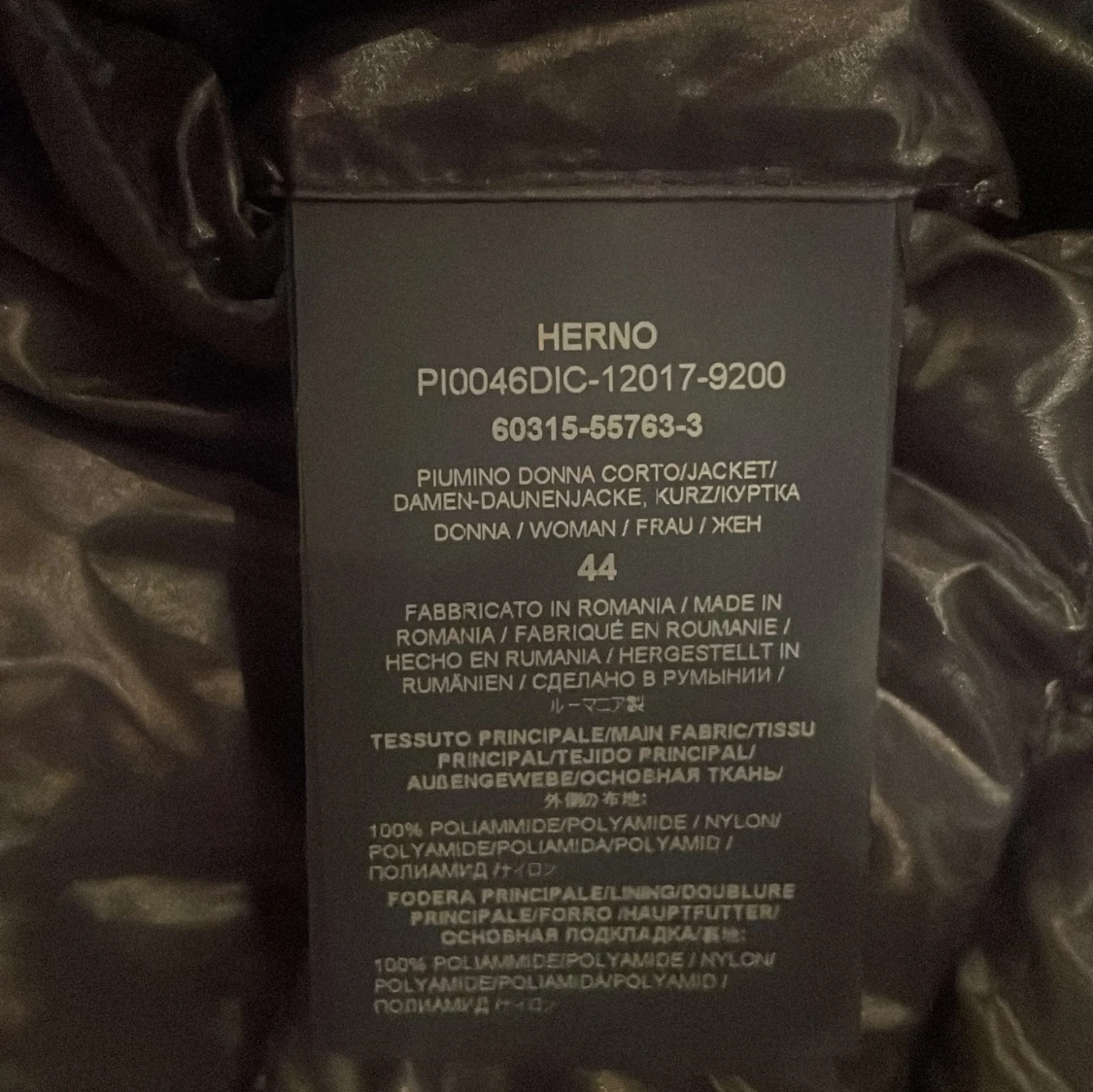 Mörkblå herno jacka - 90