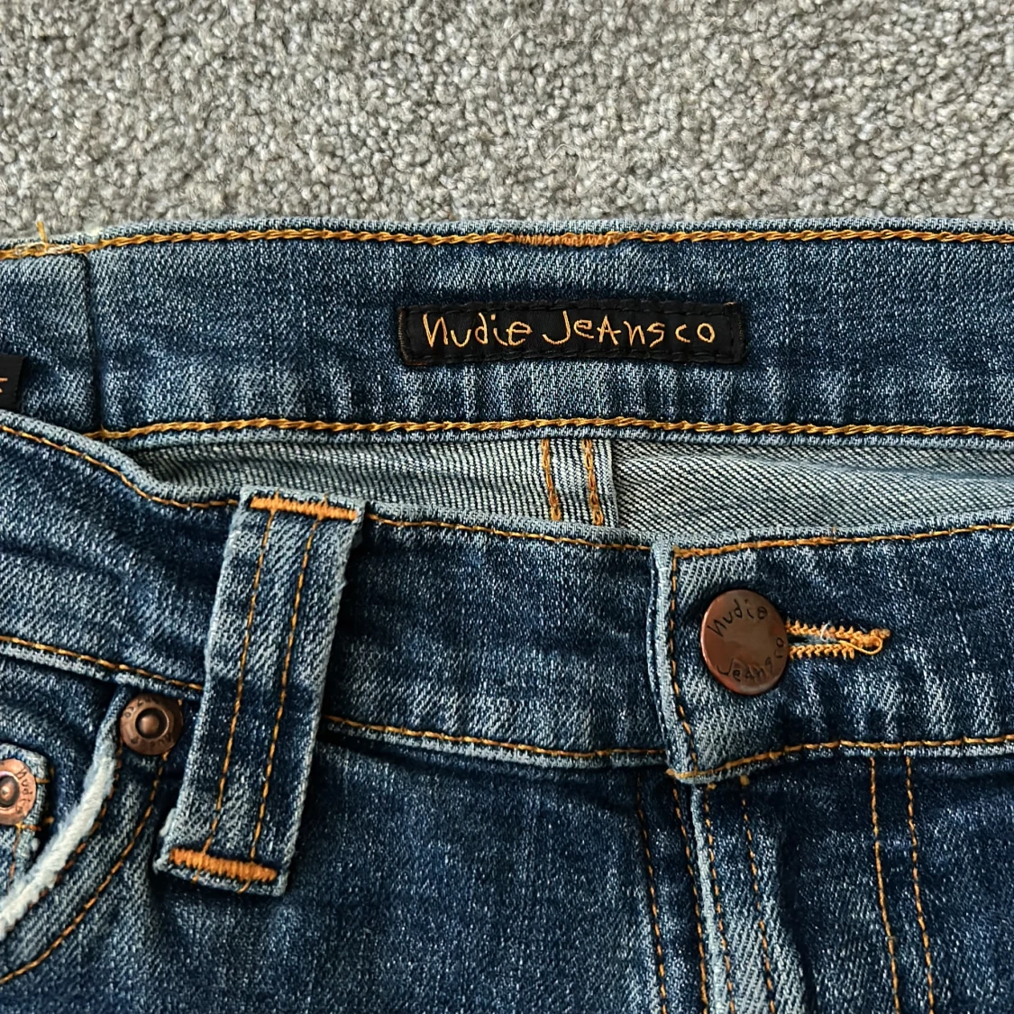Blå jeans från Nudie Jeans - 91