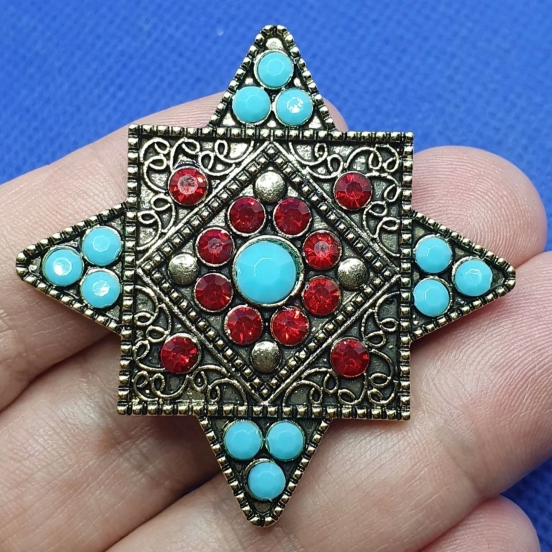 Brosch - Läcker stjärna - 90