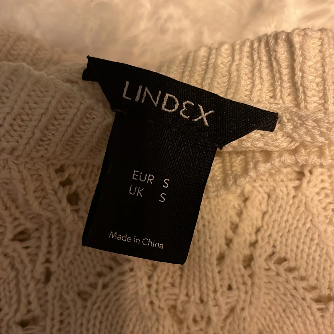 Stickad sthlmstil topp - 90