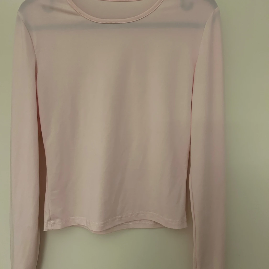 Ljusrosa långärmad tröja