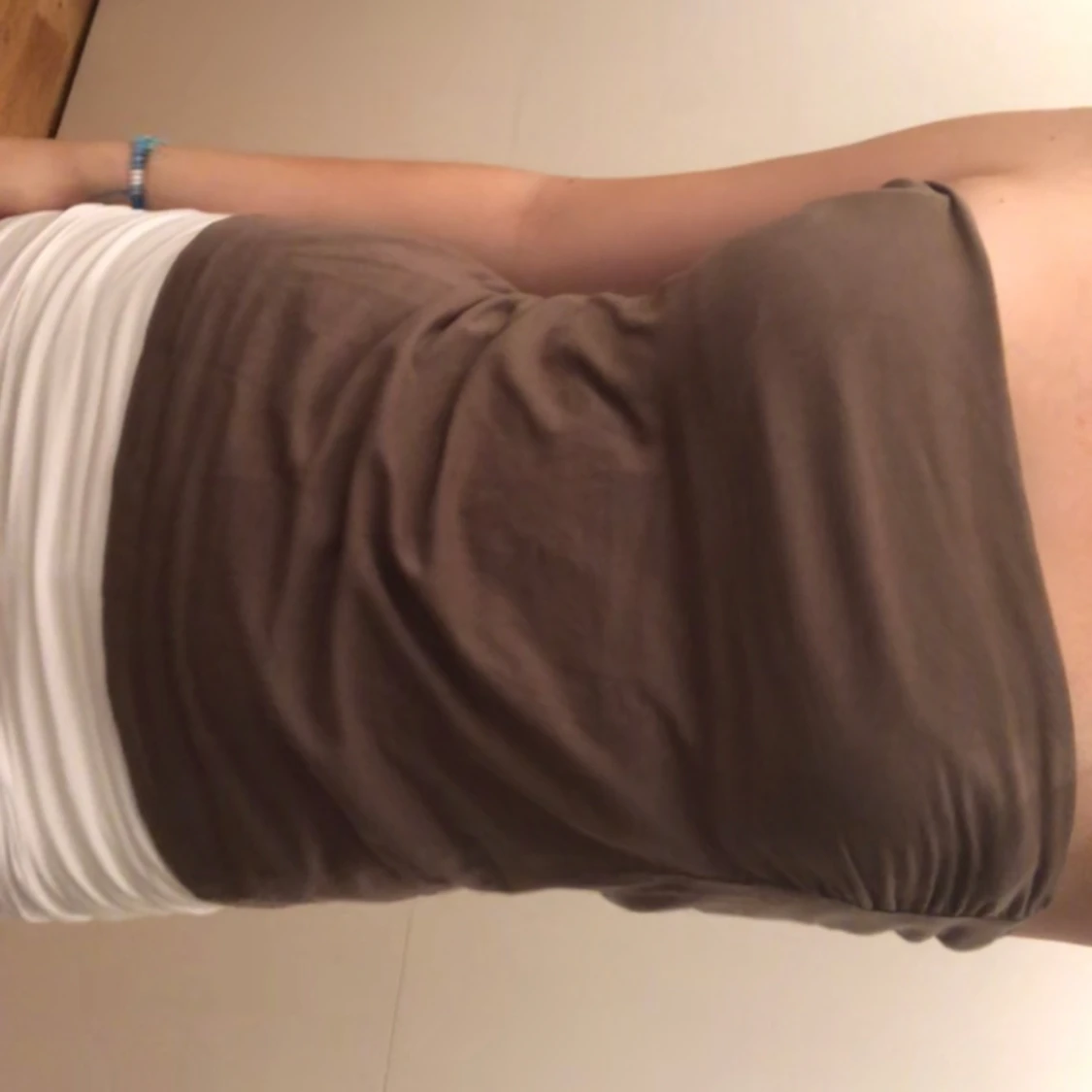 Brun tub topp - 90