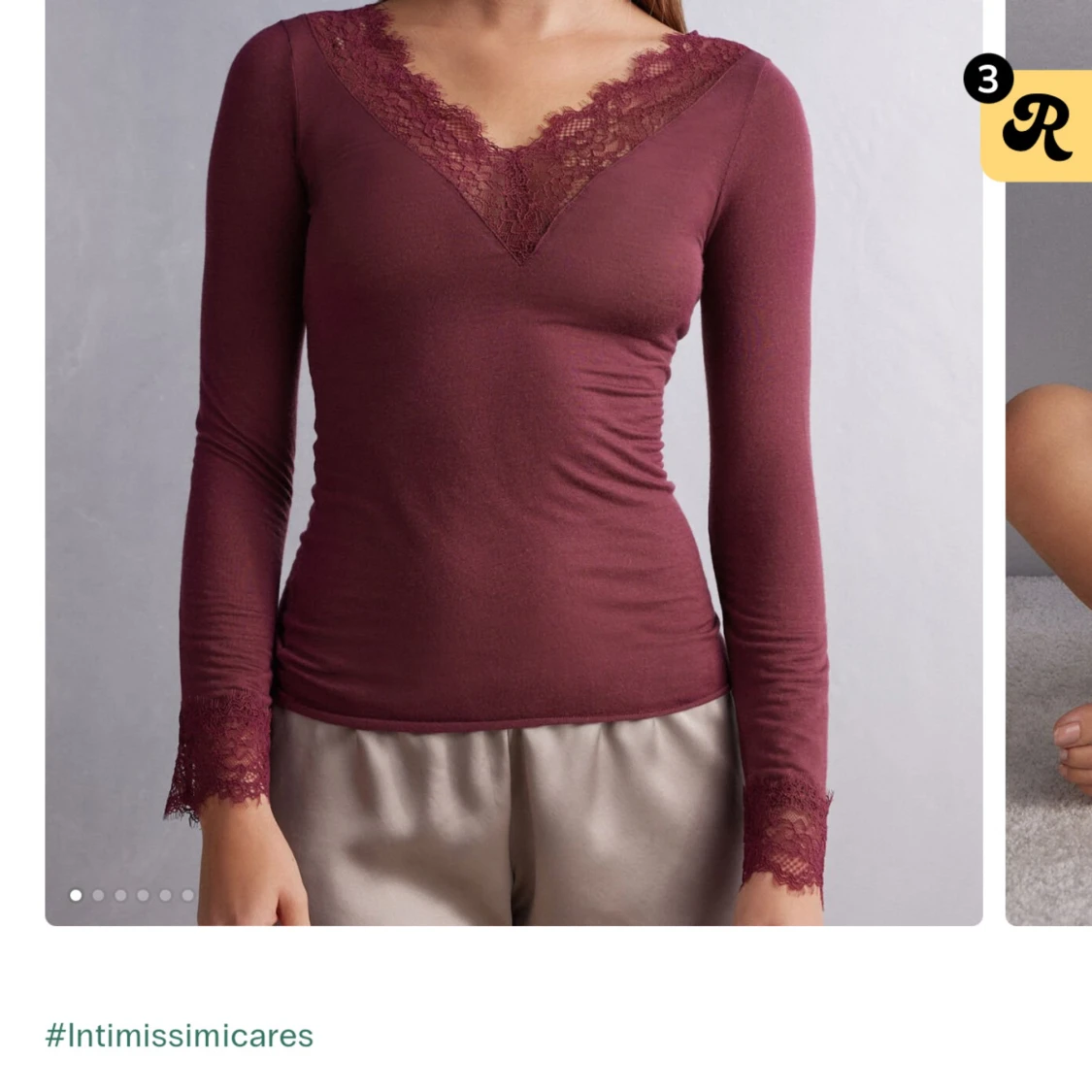 Intimissimi topp röd