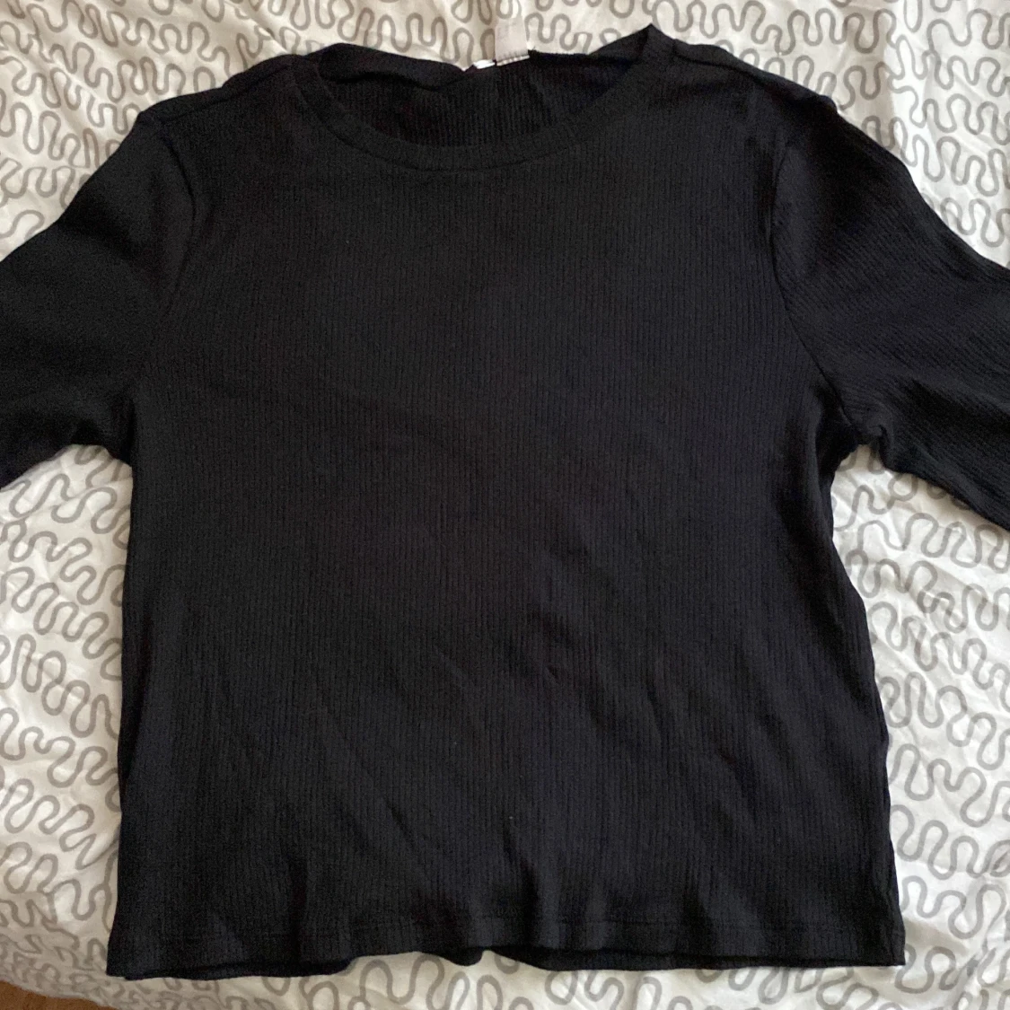 Långärmad svart H&M (divided) tröja