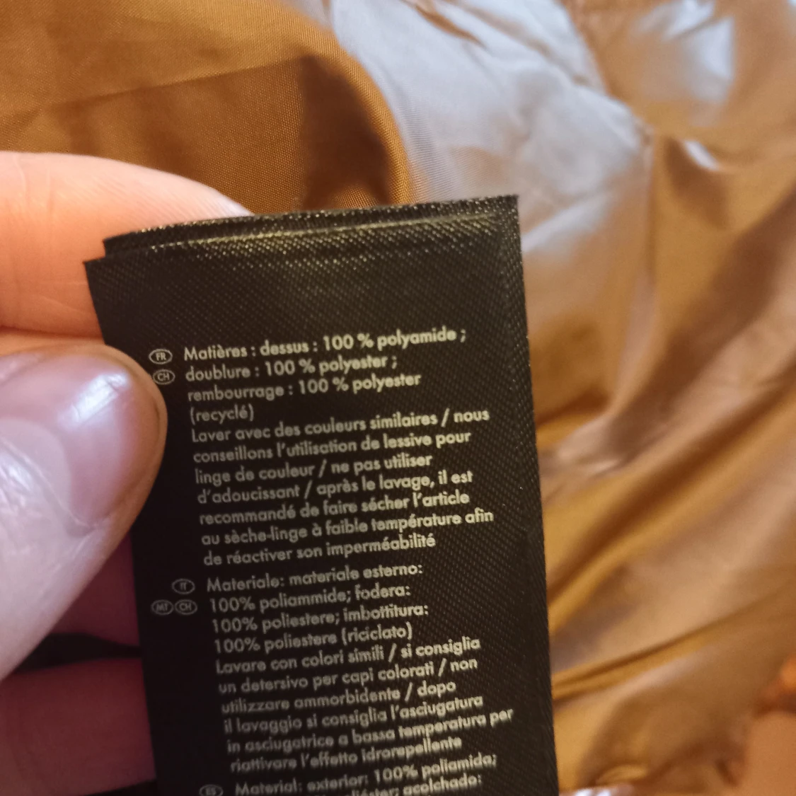 Lättviktsjacka brun - 91