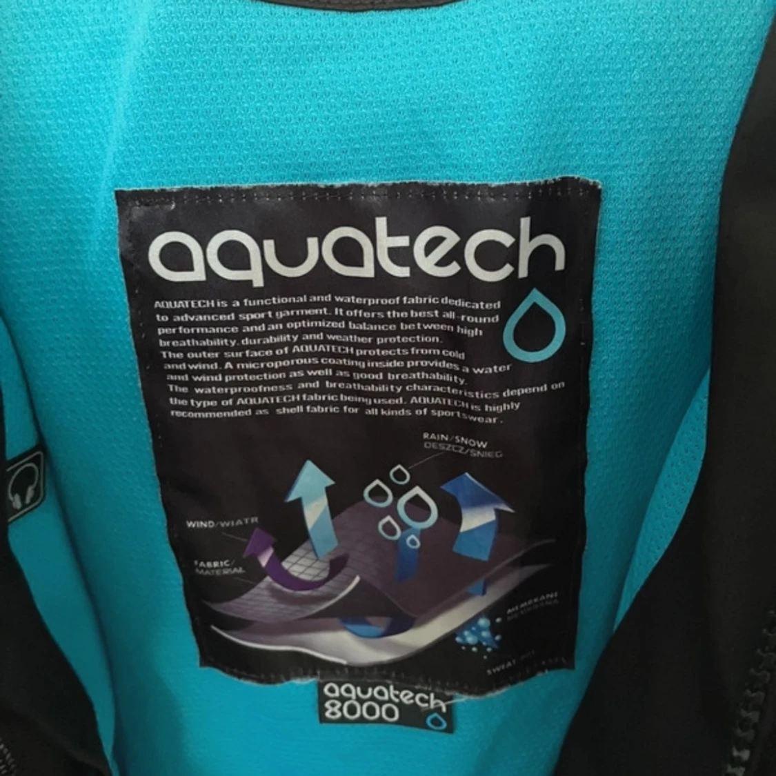 svart regnjacka - 91