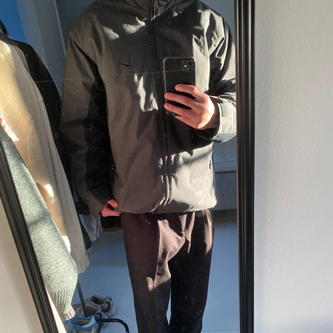 Nike grå vinterjacka - 92