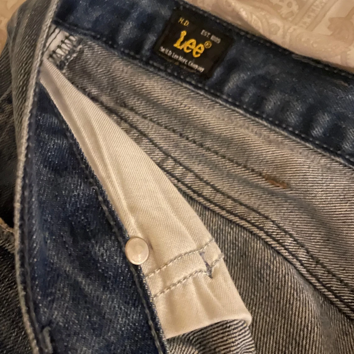 Blå jeans från Lee - 90