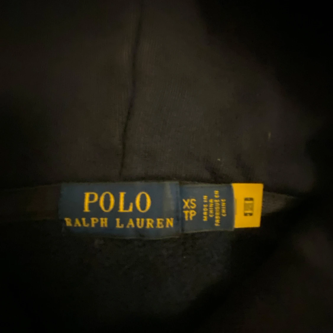 Mörkblå Ralph lauren hoodie - 90
