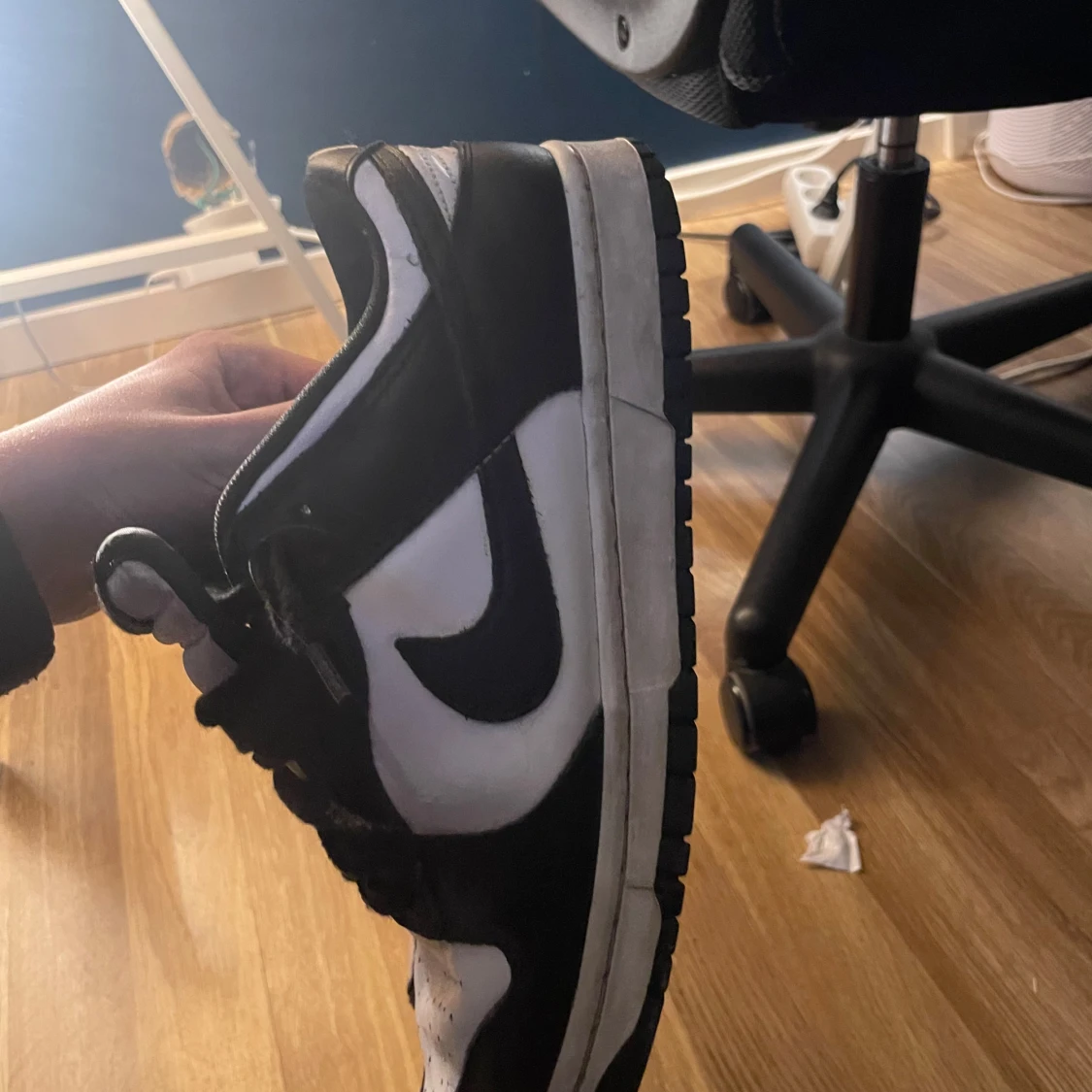 Svartvita Nike sneakers - 90