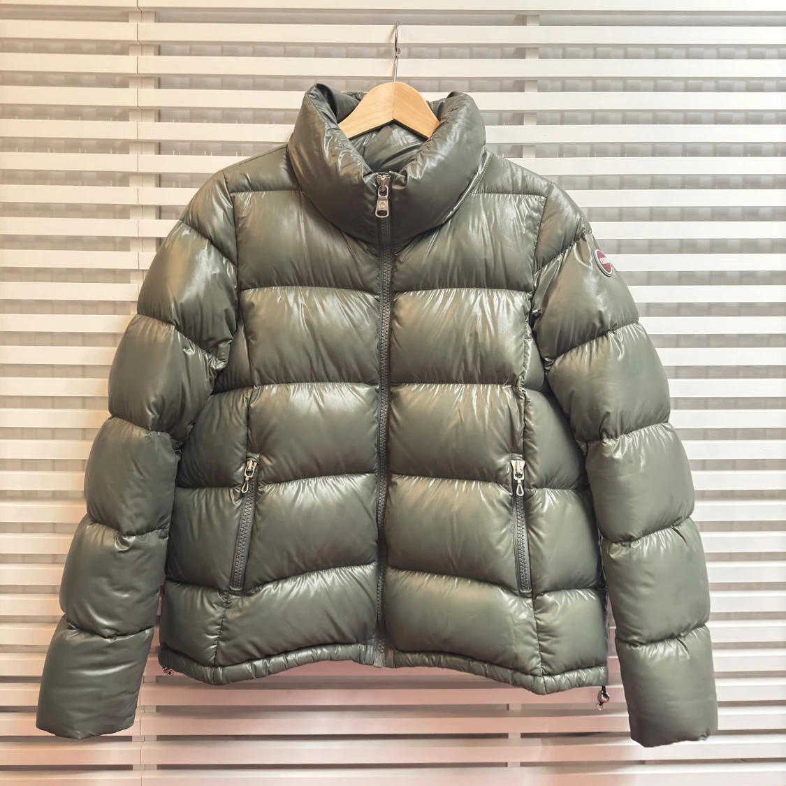 Grön pufferjacka från Colmar