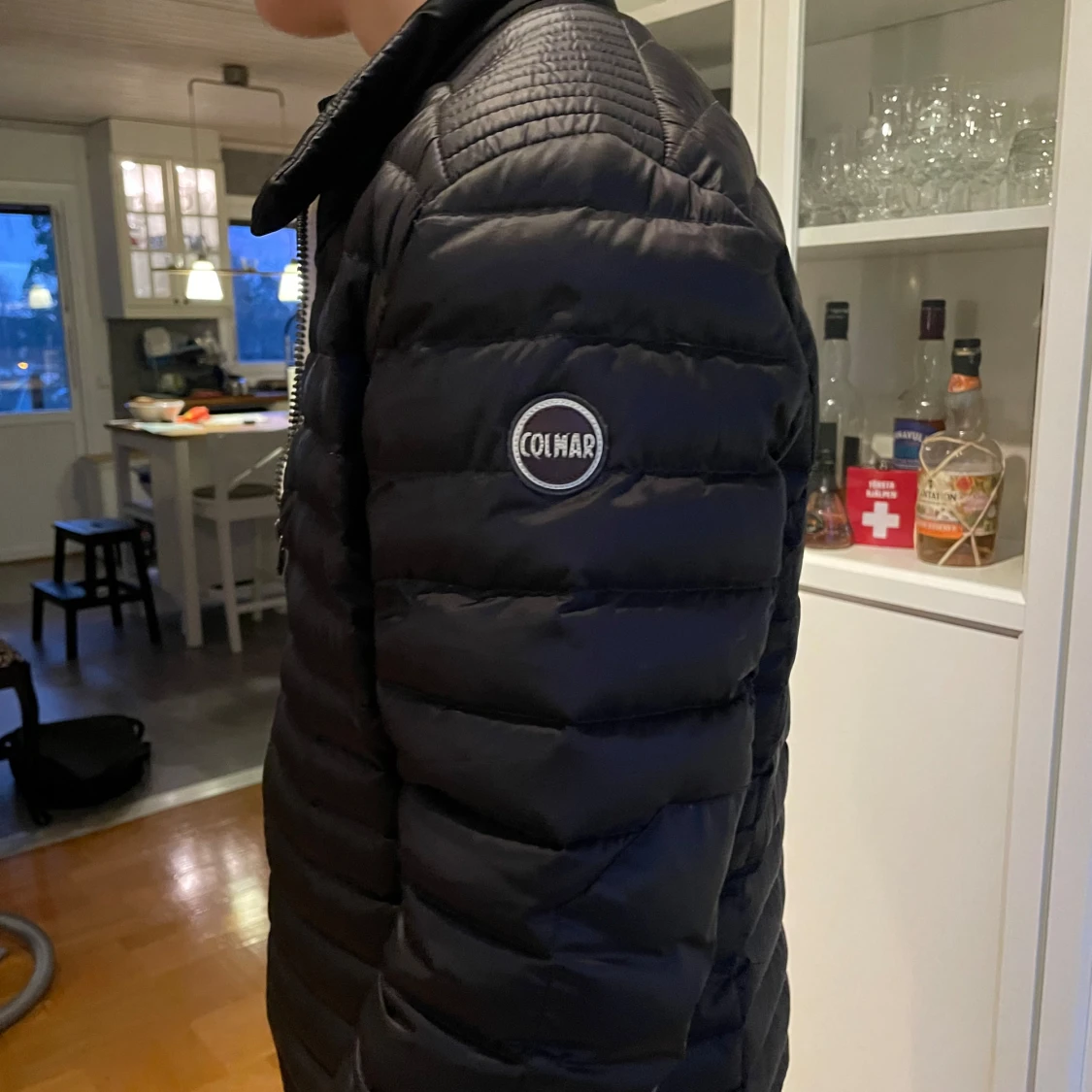 Svart quiltad jacka från Colmar - 91