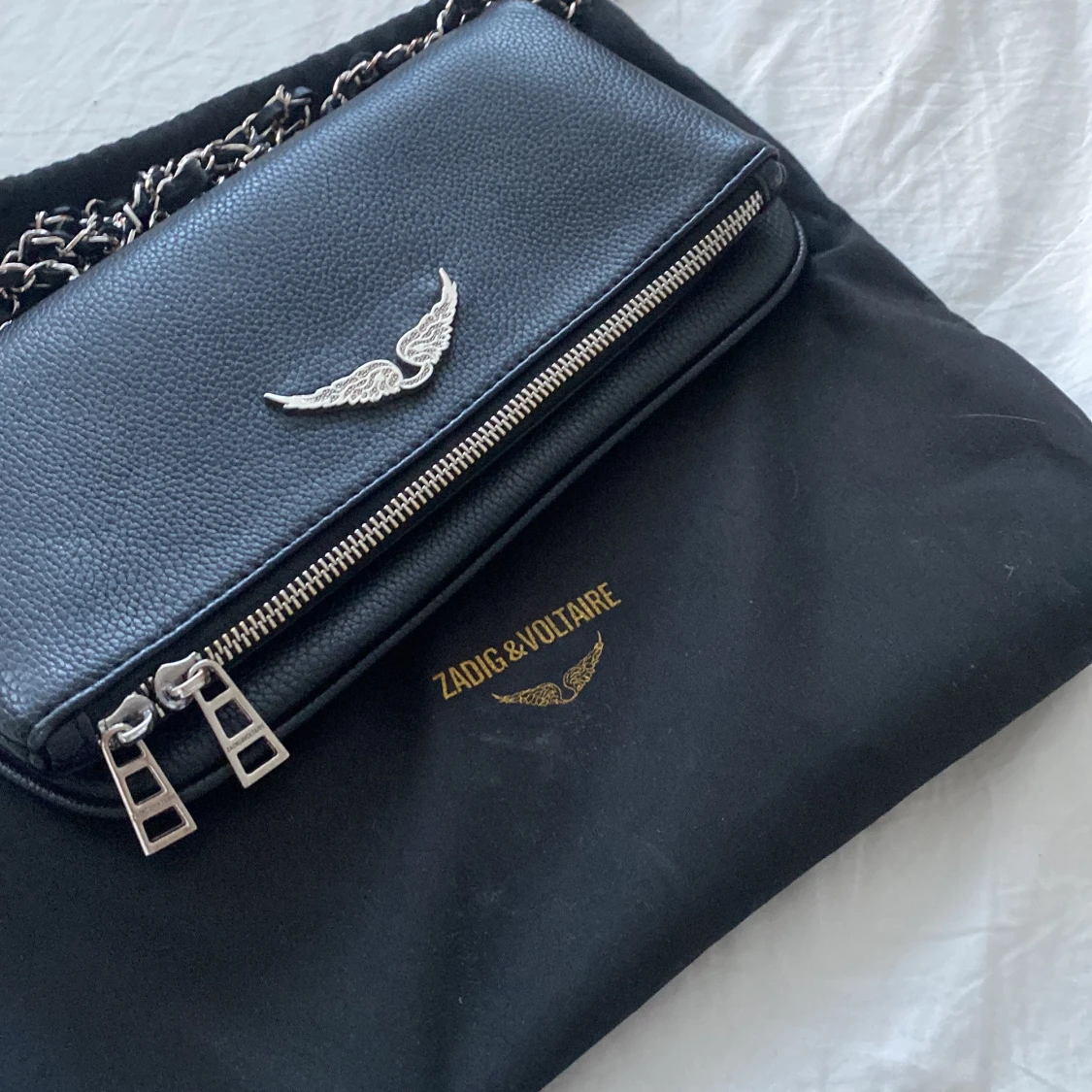 Svart axelväska från Zadig & Voltaire