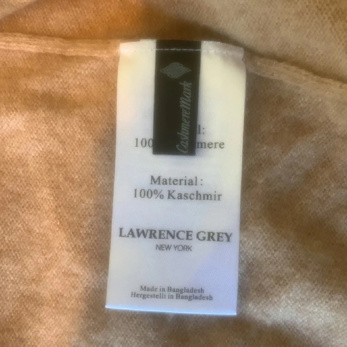 Beige  100% kashmirtröja från Lawrence Grey - 92