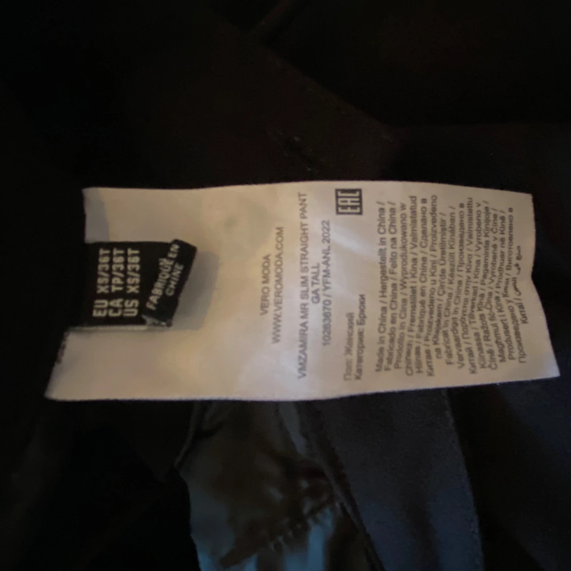 Svarta kostymbyxor - 93