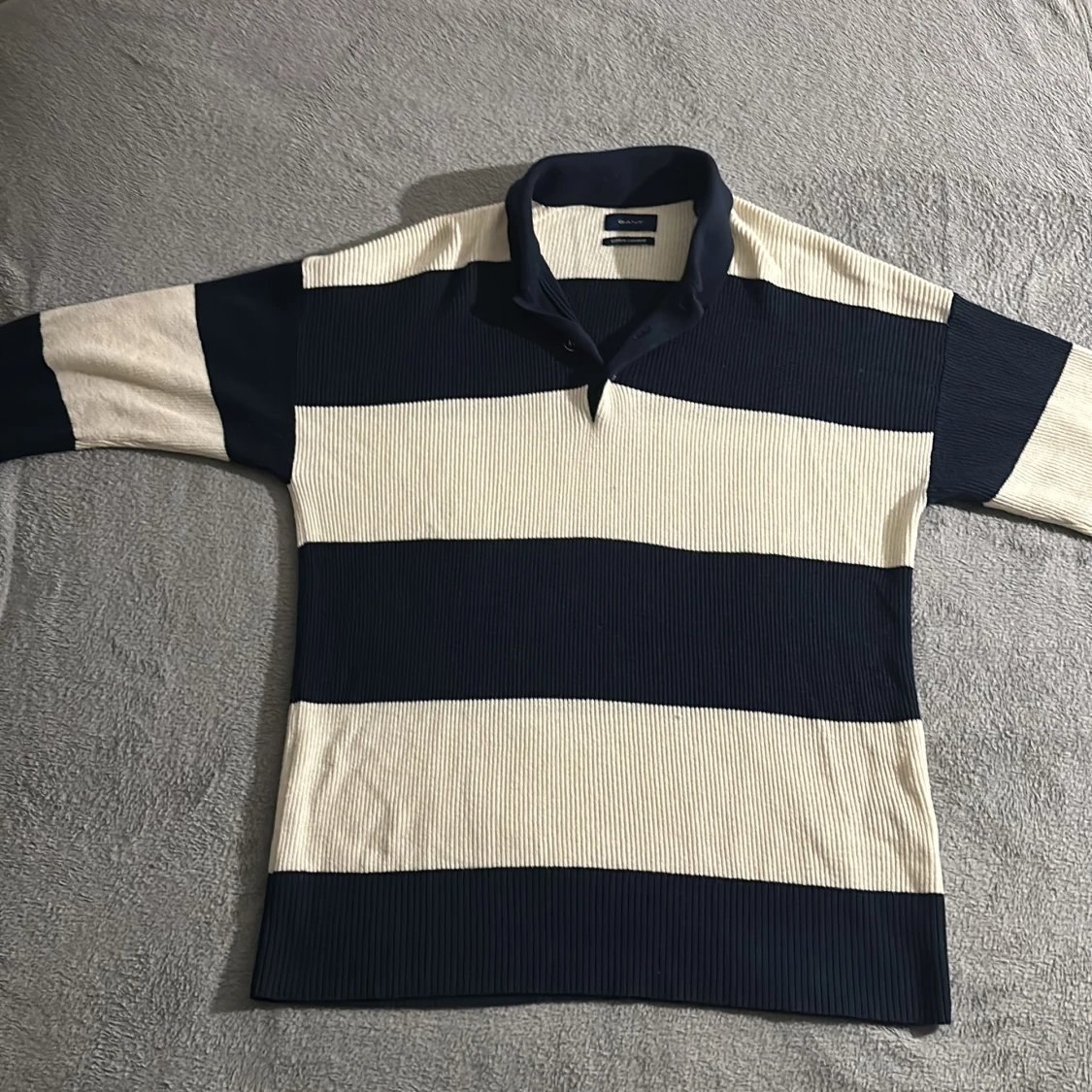 GANT bredstickad tjocktröja  - 90