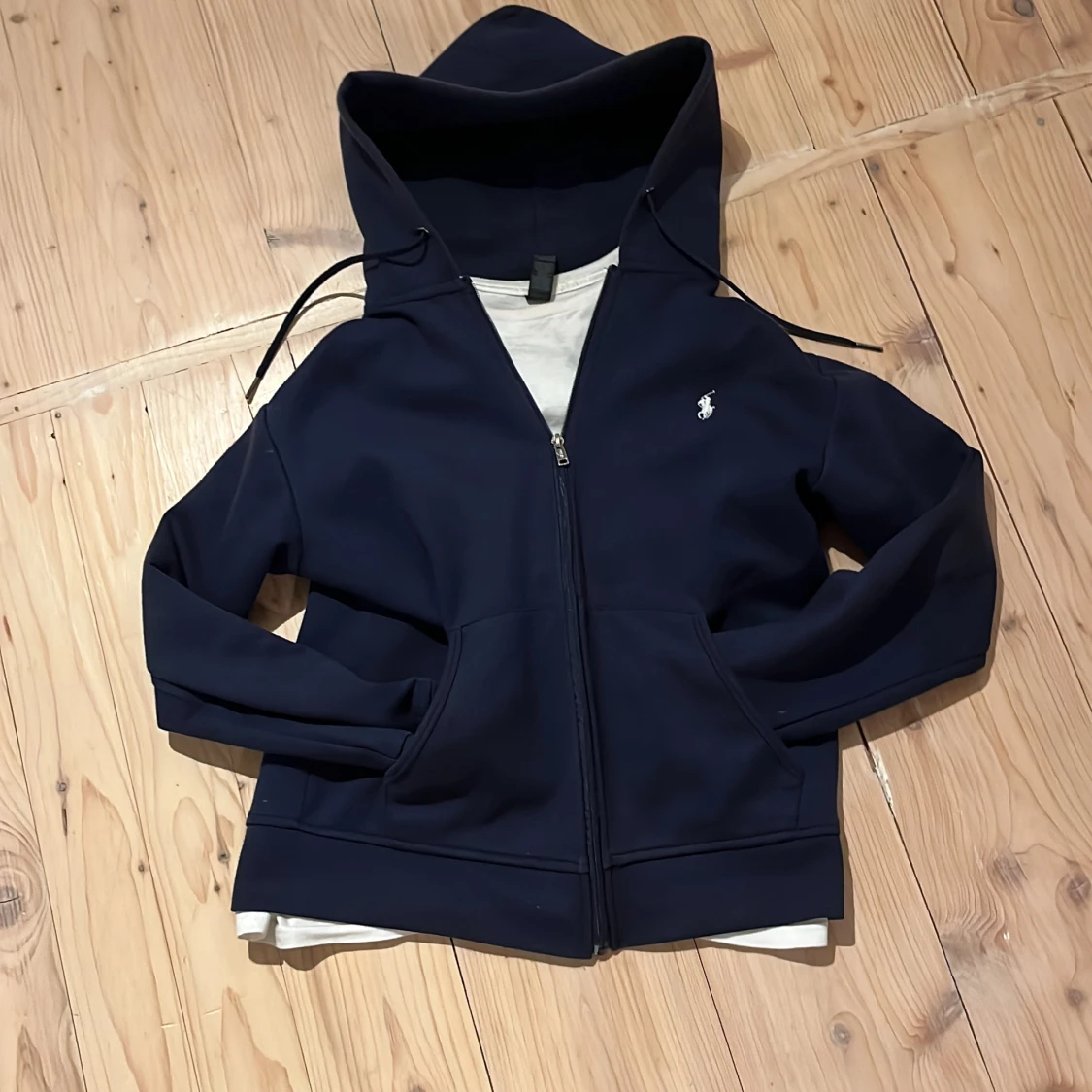 Mörkblå hoodie från Ralph Lauren