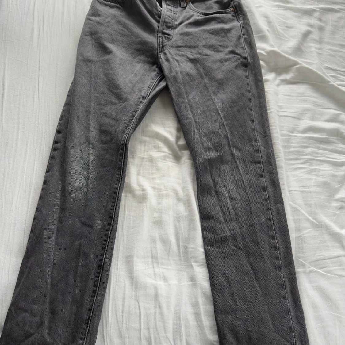 Grå Levis 501 jeans