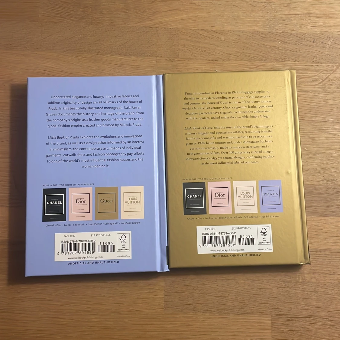 Prada och Gucci design böcker - 91