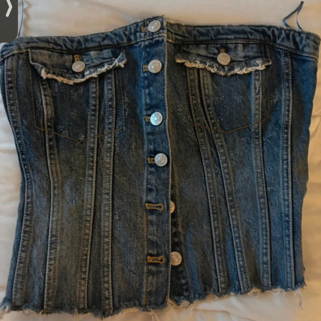 Jeanskorsett från Zara