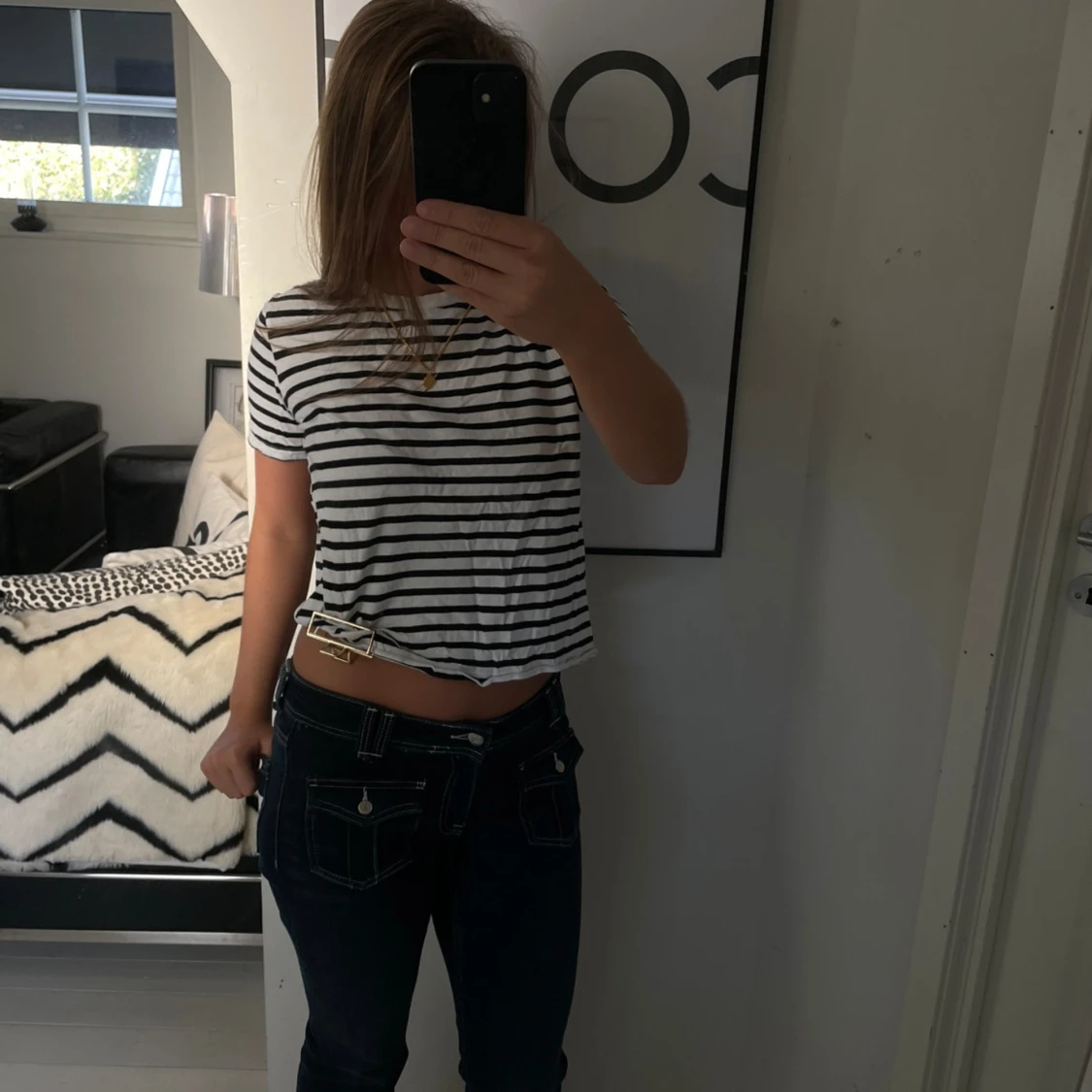 fin randig tröja från zara!