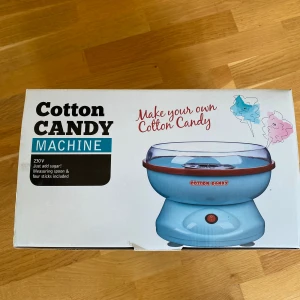 Cotton Candy Machine - Sockervaddsmaskin helt oanvänd köpt för 500kr på Clas Ohlson