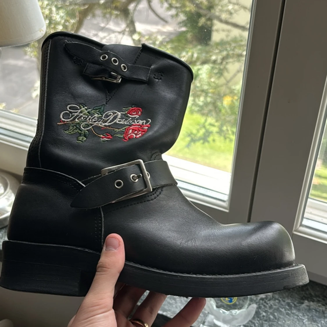 Harley davidson motorcykel stövlar - 91