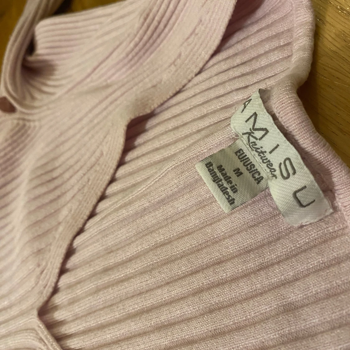 Långärmad rosa tröja  - 90