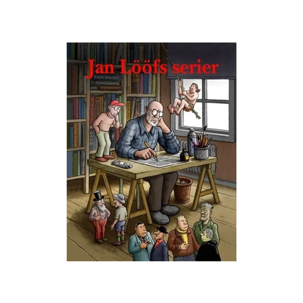 Jan Lööfs barnböcker har blivit nutida klassiker som återfinns i varje barns bibliotek. Men att hans tecknade serier även är några av de första, riktiga och mest populära strippserier som gått i nordiska dagstidningar kanske är mindre känt. Det började med ?Fiffige Alf? 1967, en karaktär som snart fick sitt danska namn ?Felix? även i Sverige. I början av 1970-talet kom det första seriealbumet ut, det handlade om just Felix fantastiska äventyr med tidsmaskiner, apor och resor över kontinenterna. 1975 skapade Lööf serien 