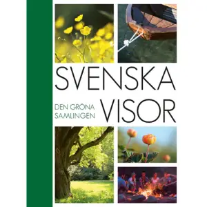 Svenska visor den gröna samlingen är fortsättningen på Svenska visor den röda samlingen. Här möts vår tids visor med visklassiker av Olle Adolphson, Ted Gärdestad, Cornelis Vreeswijk och många andra. Ett knippe äldre visor finns också med. I den här reviderade utgåvan finns även några av de senaste tillskotten på vishimlen. Samtliga sånger presenteras med melodistämmor, texter och ackord. Boken förgylls även av vackra fotografier i färg. Som alla böckerna i Svenska visor-serien är boken vackert inbunden med linnerygg.    Format Inbunden   Omfång 320 sidor   Språk Svenska   Förlag Notfabriken   Utgivningsdatum 2023-09-21   ISBN 9789188937902  