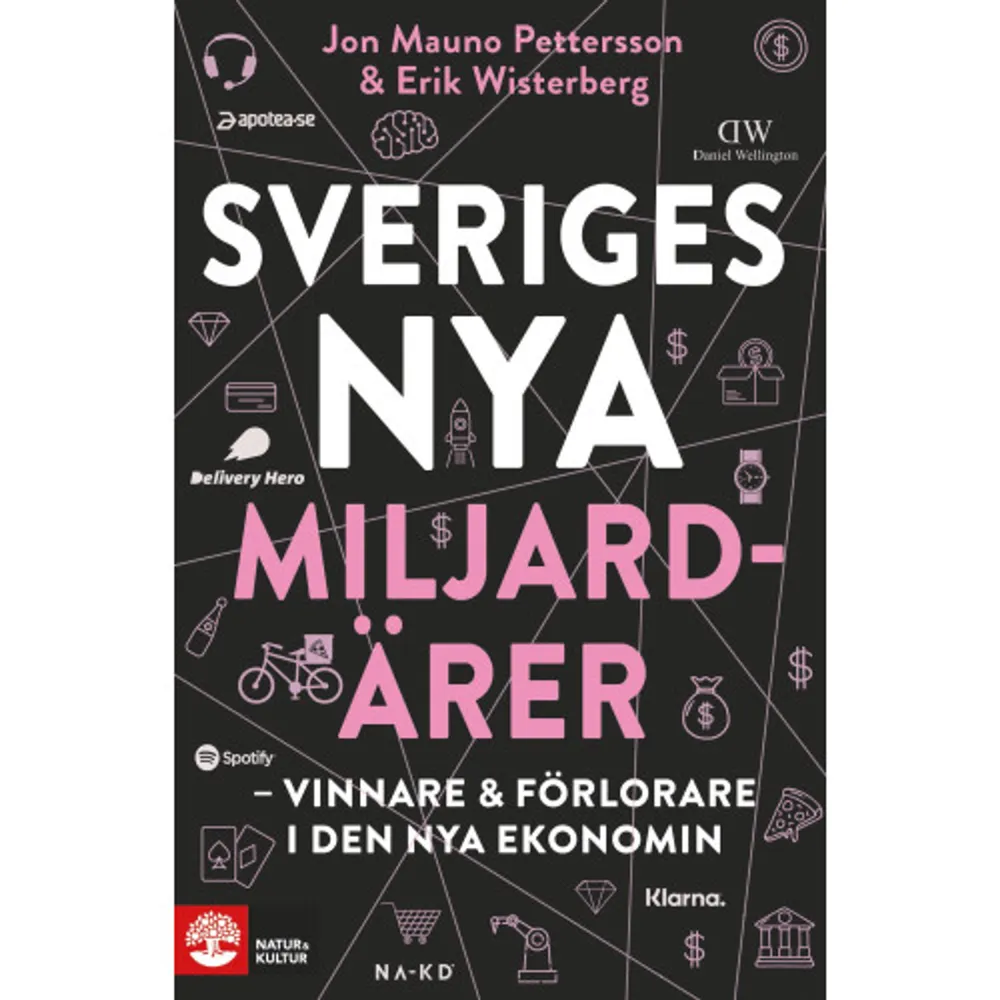 Sverige har i dag ­ fler miljardärer än någonsin tidigare. Men det är inte i finansvärlden eller industrin som den nya eliten växer fram. Istället är det en ny generation av superentreprenörer som tar över. Många av dem startade med två tomma händer – och en idé. Framgångssagor som Spotify, Klarna och Izettle är bara toppen av detta isberg. Just nu formas en helt ny ekonomi, där riskkapital och gränslöshet dominerar. Men vilka är egentligen människorna bakom de nya svenska miljardbolagen? Vad driver dem? Och vad händer med ett samhälle när gamla strukturer slås sönder av digitala banbrytare? I Sveriges nya miljardärer skildrar de prisbelönta journalisterna Erik Wisterberg och Jon Mauno Pettersson de nya makthavarna och detta historiska skifte med en kritisk och nyfiken blick. Det är en berättelse om vinnare, men också förlorare. De som intervjuas i boken är: Sebastian Siemiatkowski (Klarna), Henrik Persson Ekdahl (Optimizer invest), Pär Svärdson (Adlibris och Apotea), Stina Ehrensvärd (Yubico), Niklas Adalberth (Klarna och Norrsken), Jacob de Geer (Izettle), Fredrik Wester (Paradox Interactive), Daniel Ek (Spotify och Advertigo), Martin Lorentzon (Spotify och Tradoubler), Susanne Najafi (Eleven och Backing Minds), Sara Wimmercranz (Footway och Backing Minds), Jarno Vanhatapio (Nelly och Nakd), Niklas Östberg (Delivery Hero, ägare av Foodora och Onlinepizza), Isabella Löwengrip (Löwengrip Beauty), Theodore Bergqvist (Paradox Interactive och Gamers Gate), Erik Bergman (Catena Media och Great.com), Douglas Roos (Ladbrokes och Nyheter24-gruppen) och Anders Ström (Unibet).  I rappt berättade avsnitt möter vi i denna reportagebok olika entreprenörer och deras väg till framgång och rikedom ... Vem som helst kan bli miljardär i dagens Sverige, slår ekonomijournalisterna Jon Mauno Pettersson och Erik Wisterberg fast i sin nya, läsvärda bok.Glupskt slukar jag boken, som trots sina drygt 400 sidor aldrig sackar. Mattias Svensson, SvD Både intressant och läsvärt om Sveriges allra rikaste. Folkbladet     Format Pocket   Omfång 435 sidor   Språk Svenska   Förlag Natur & Kultur Allmänlitteratur   Utgivningsdatum 2020-10-16   Medverkande Erik Wisterberg   ISBN 9789127169098  . Böcker.