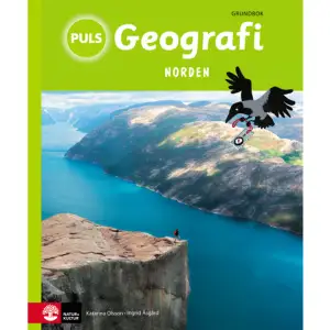 I PULS Geografi Norden presenteras de nordiska ländernas natur- och kulturgeografi på samma sätt så att de är lätta att jämföra. I ­boken finns dessutom kapitel om kartor, klimat och hållbar framtid med fokus på energifrågor. Varje kapitel har fördjupningsuppslag. Till grundboken finns både arbetsbok och lärarbok. PULS 4–6 är ett komplett paket för undervisning i NO, SO och Teknik. Se även PULS Geografi 4-6 Sverige och PULS Geografi 4-6 Europa.  Arbetsbok Arbetsboken i A4-format innehåller uppgifter som eleverna kan arbeta med på egen hand. Uppgifterna är kopplade till grundbokens innehåll och syftar till att utmana elevernas tänkande. Arbetsboken innehåller: * Geografi, beskrivning av jorden* Kartor* Vi bor på Norra halvklotet* Norden befolkas* Nordens länder* Hållbar framtid  Kostnadsfritt extramaterial PULS Geografi Norden fortsätter på webben! Här finns kostnadsfritt extramaterial med elevövningar och facit. Digitalbok PULS Geografi digitalböcker innehåller inlästa texter. Till digitalböckerna finns också filmer som förklarar begrepp och skeenden, bildspel och bildtexter. Efter varje avsnitt finns kunskapskoll med frågor samt interaktiva kartövningar. Prova gratis!Gå in på nok.se/prova så får du en prova på-kod. Den ger möjlighet att själva utforska någon av PULS digitalböcker gratis under 14 dagar. Lärarboken – Inspiration, fakta och handledning Lärarboken är helt central och består av flera delar. Vår önskan är att de både ska vara ett stöd i vardagen och ge inspiration till dig som pedagog. Till varje uppslag i elevens grundbok får du en mängd tips i lärarboken. Här finns diskussionsfrågor, mer fakta och förslag på uppgifter kopplat till innehållet. Till den del uppgifter finns också kopieringsunderlag. Tanken är att göra arbetet med grundböckerna lätt och omväxlande. Öppna lärarboken och börja undervisa! Studiestöd på modersmål Till  PULS Geografi 4–6 finns det studiestöd på modersmål som riktar sig till nyanlända elever och elever som endast har nybörjarkunskaper i svenska. Det består av en studiehandledning i ljudboksform kopplat läromedlet. Studiestödet är på elevens modersmål och hjälper eleven tillgodogöra sig lärobokens innehåll. För mer information se Inläsningstjänst.      Format Inbunden   Omfång 104 sidor   Språk Svenska   Förlag Natur & Kultur Läromedel   Utgivningsdatum 2012-08-15   Medverkande Ingrid Åsgård   Medverkande Anita Dolmark   Medverkande Per-Anders Nilsson   Medverkande Lisa Östh   Medverkande Mattias Josefsson   ISBN 9789127425415  