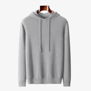 Merinoull hoodie grå - Säljer en stilren grå hoodie med justerbar huva och långa ärmar. Säljer den enbart för att jag inte kunde skicka tillbaka den till företaget. Så helt NY!!! Hoodien är i storlek S men passar Xs