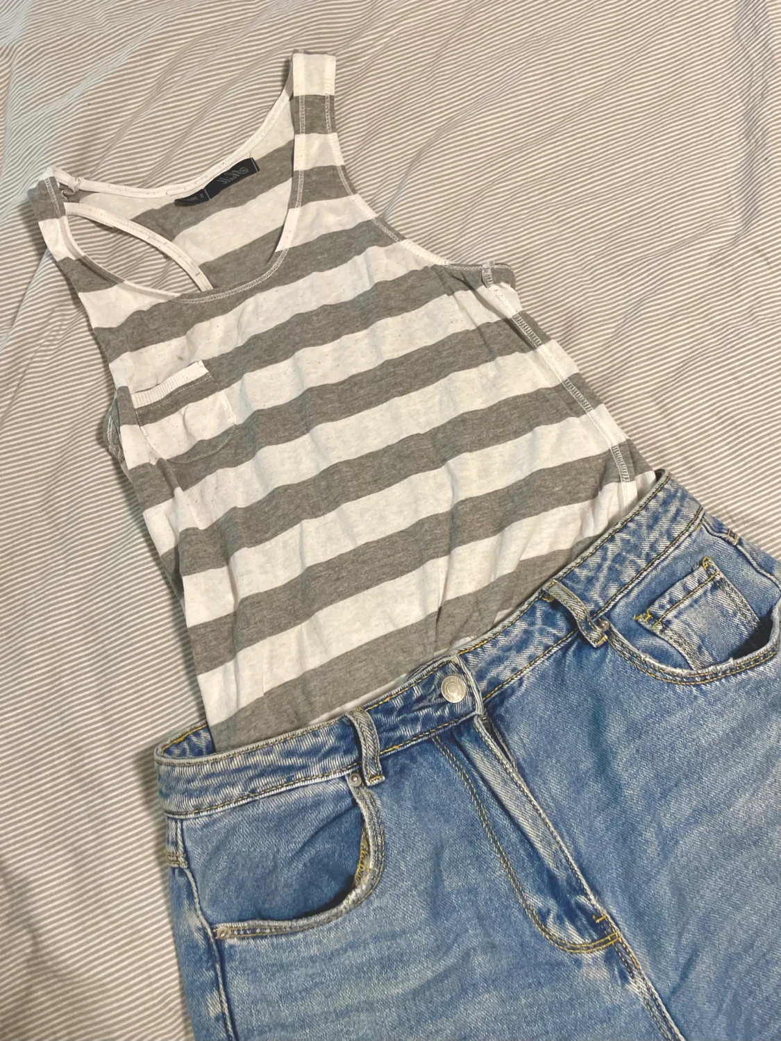 Basic linne, randigt