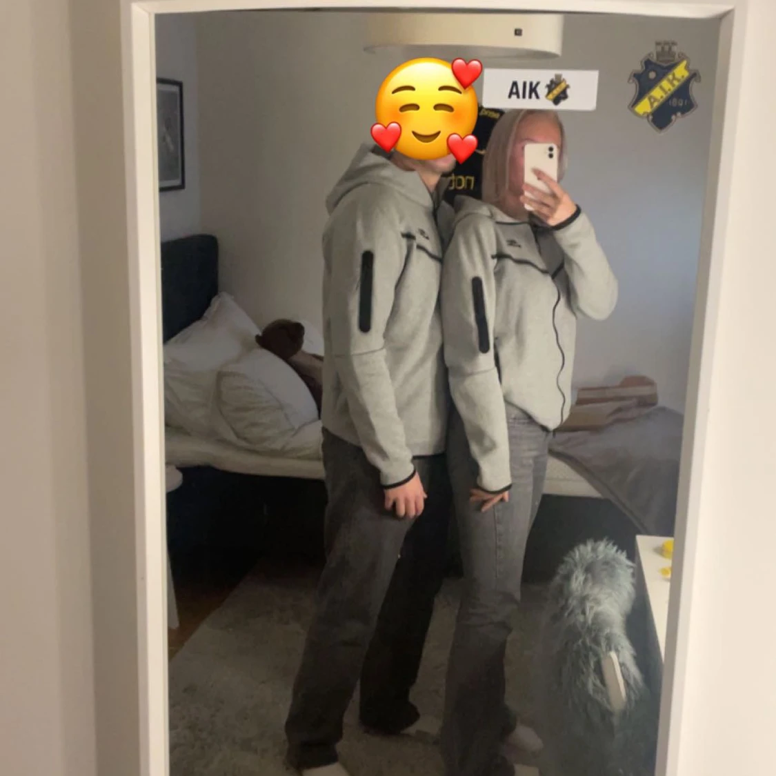 Nike tech fleece grå  - 91