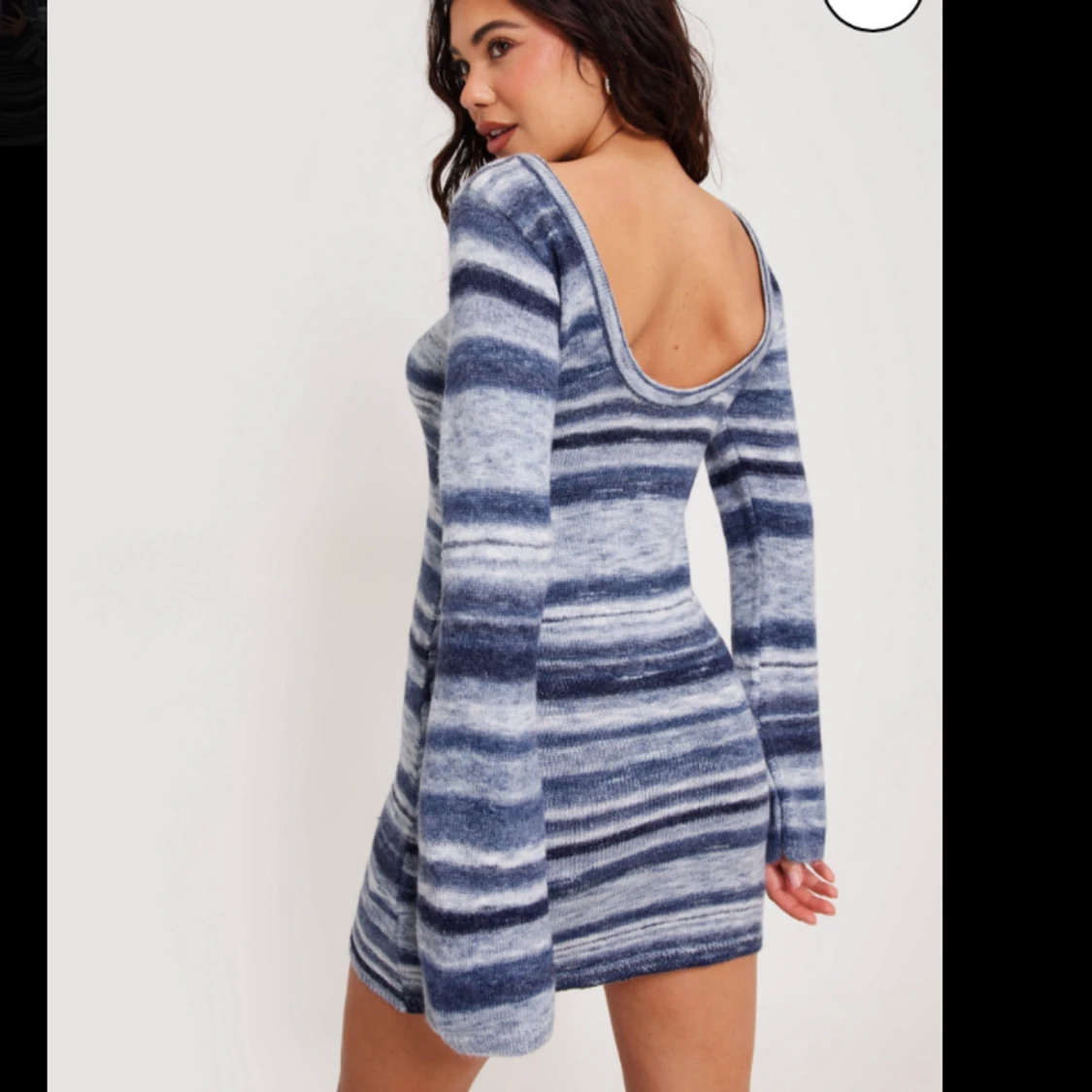 Randig klänning  - 91