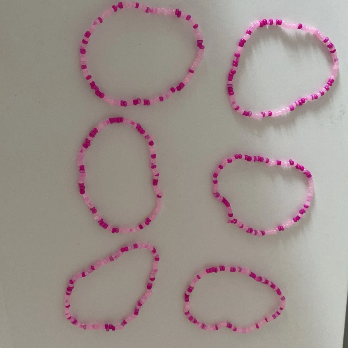 6st armband set ROSA