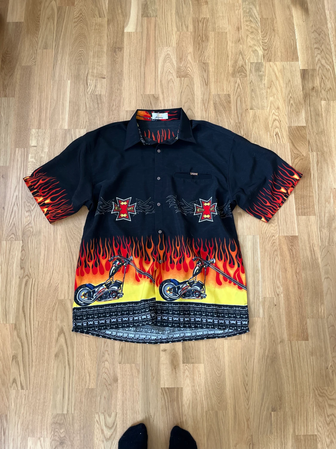 🔥Eld skjorta🔥 - 90