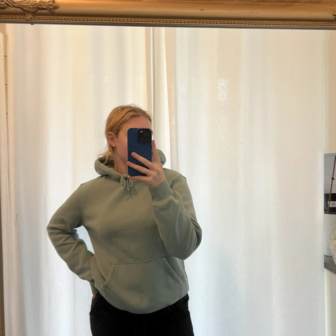 Sage green Hoodie - 90