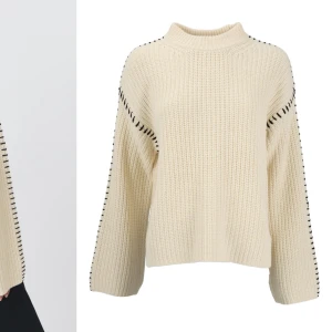 Stickad tröja  - Säljer denna stickade tröjan från Gina då jag inte använt den alls mycket,  som helt ny och fint skick❣️skriv privat för fler bilder kan tänka mig sänka priset med🥰