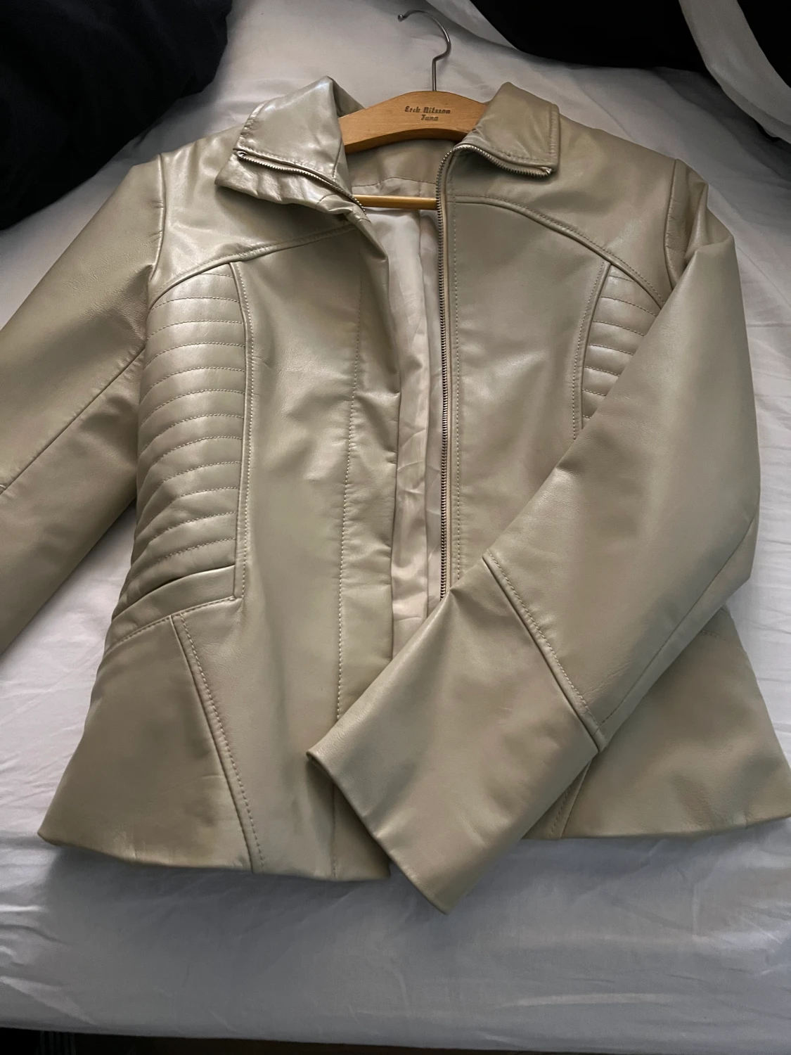 läder jacka  - 90