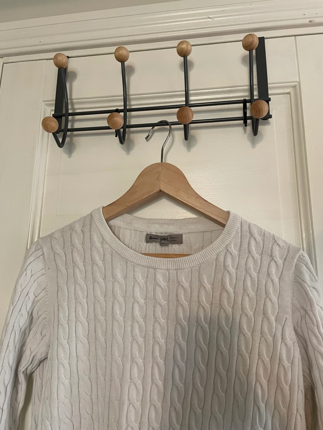 Kabelstickad tröja - 90