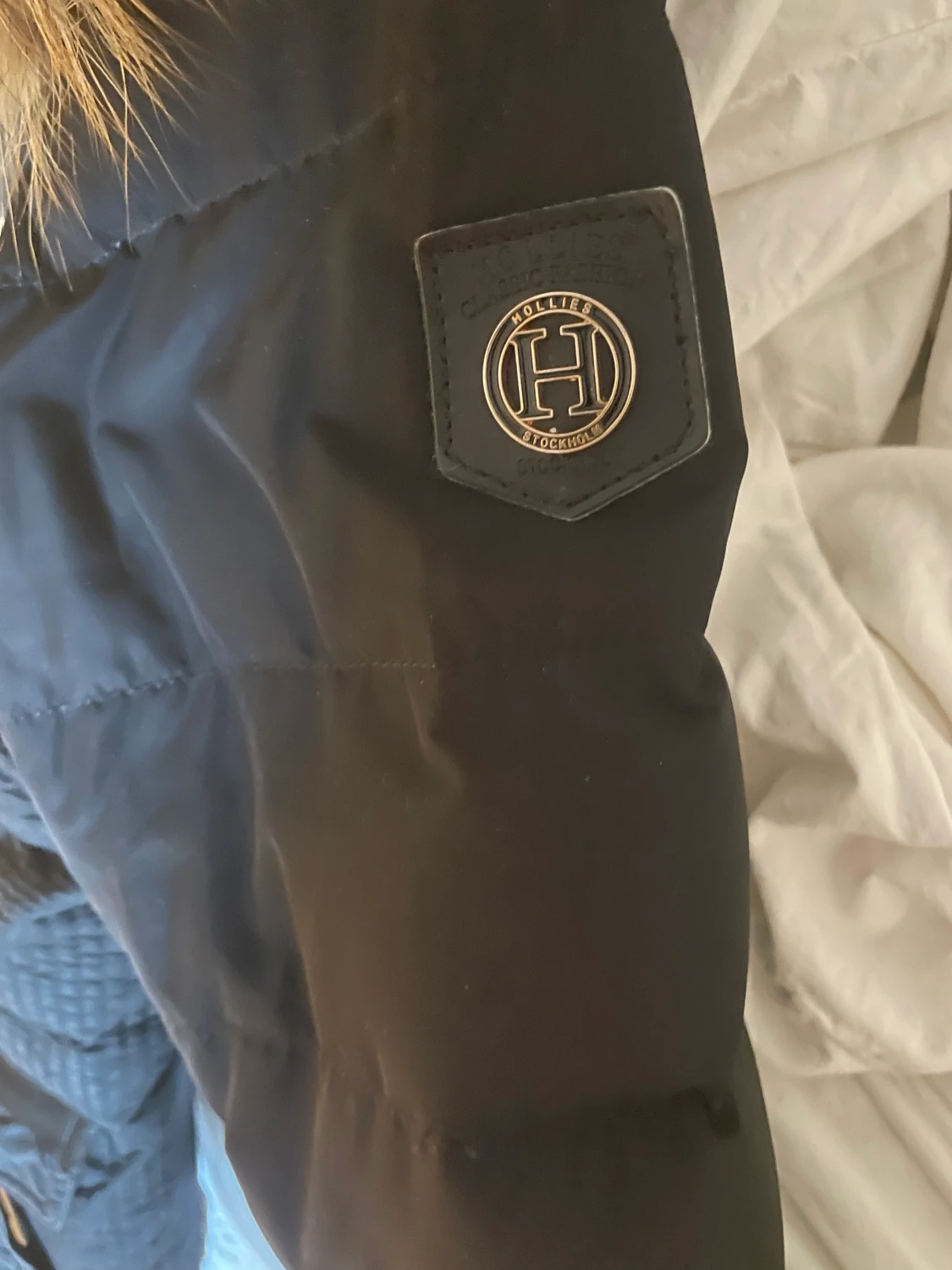 Hollies vinterjacka med äkta päls