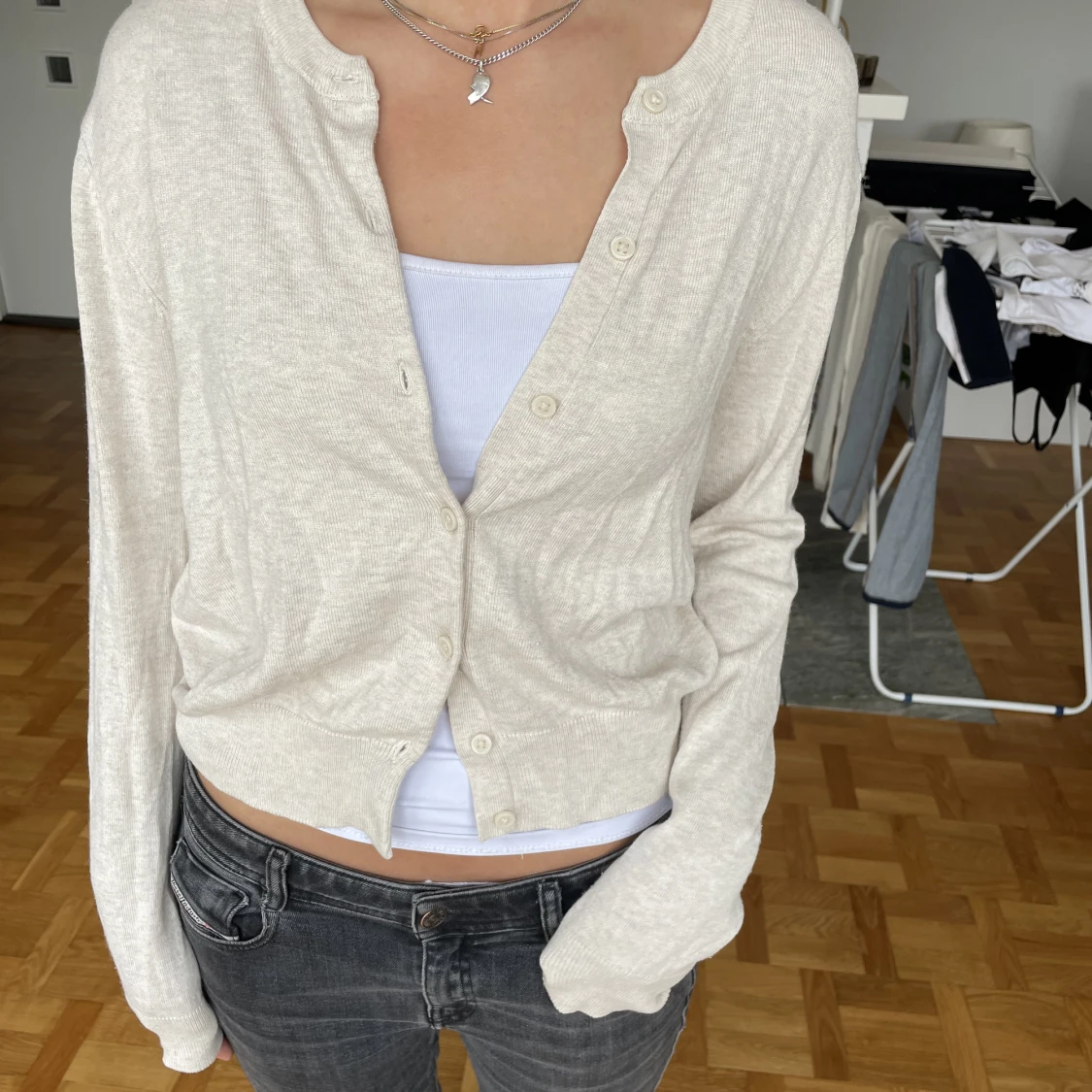 Beige kofta hm  - 90