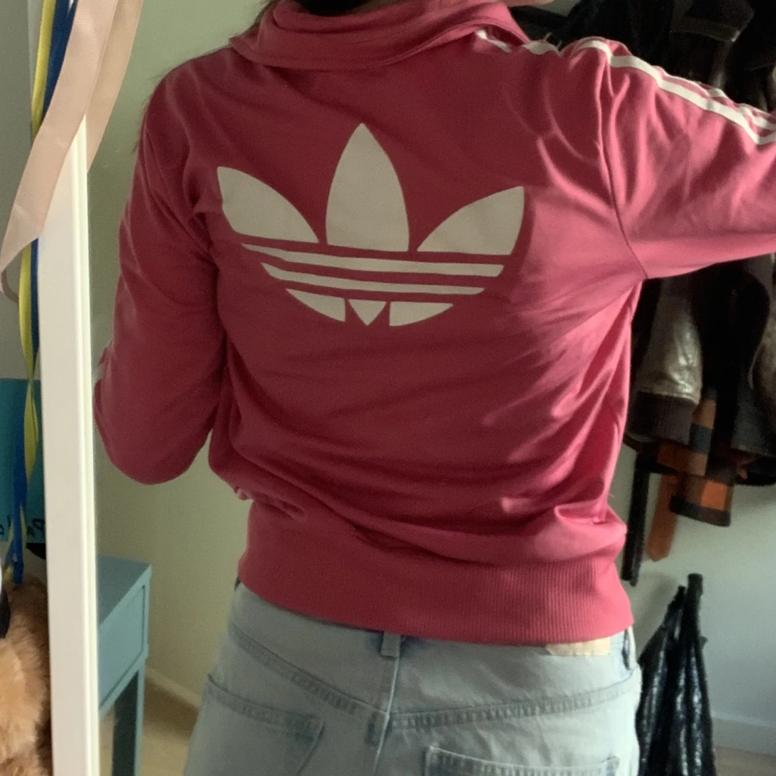 Rosa adidas tröja  - 90