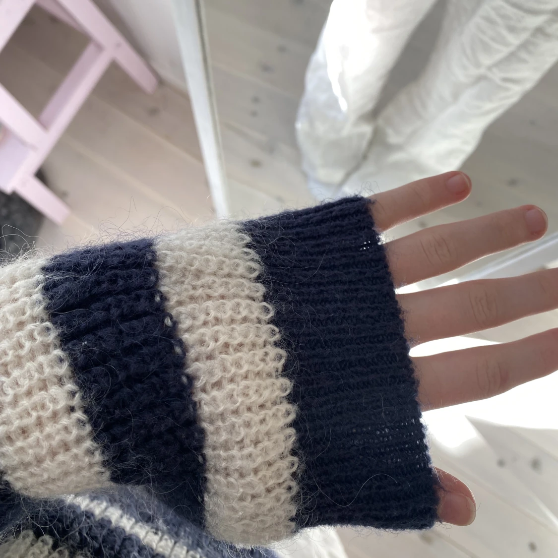 LOGG stickad tröja - 90